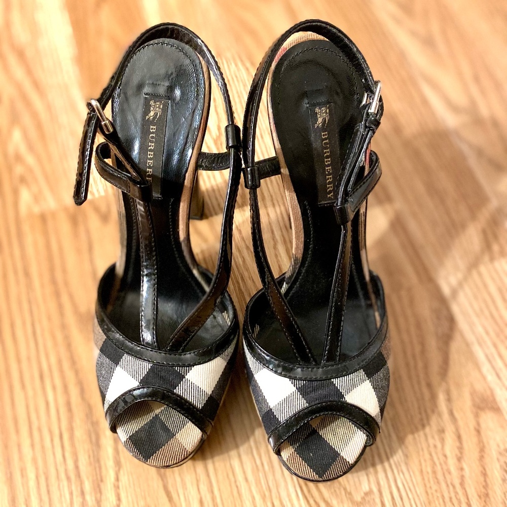 Burberry Platform Heels